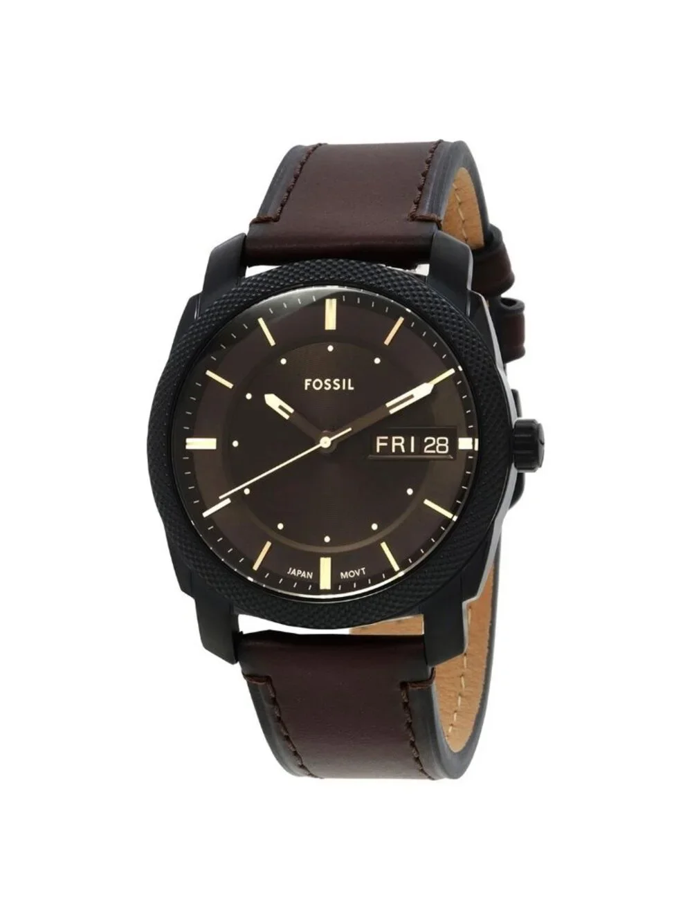 NWT Fossil Quartz Black Dial Men's Watch